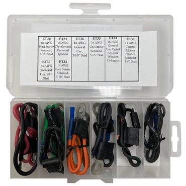 16 Piece Master Fusible Link Kit - 2 Each of 8 Types